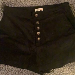 Gianni Bini high waisted black shorts